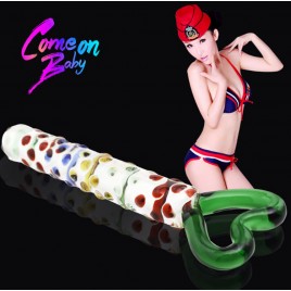 Dương vật thủy tinh Crystal Color - thời trang cá tính